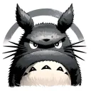 Totoro Susanoo tattoo design idea