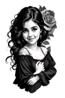 Aunt Niece tattoo design idea