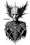 hellraiser lament configuration as sleeve tattoo design tattoo design idea