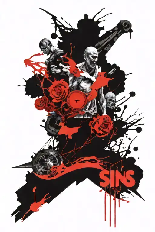 Seven Deadly Sins tattoo design idea