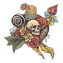 Jelly roll inspired tattoo tattoo design idea