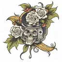 Jelly roll inspired tattoo tattoo design idea