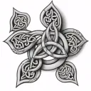 Celtic Trinity Knot tattoo design idea