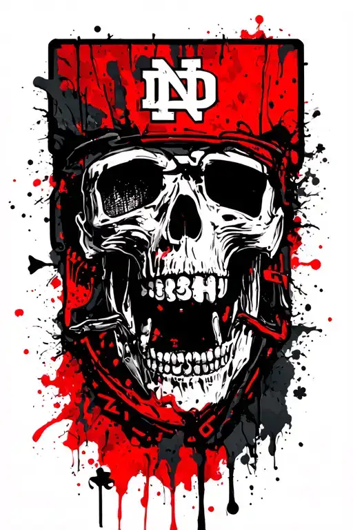 Notre dame fighting Irish tattoo design idea