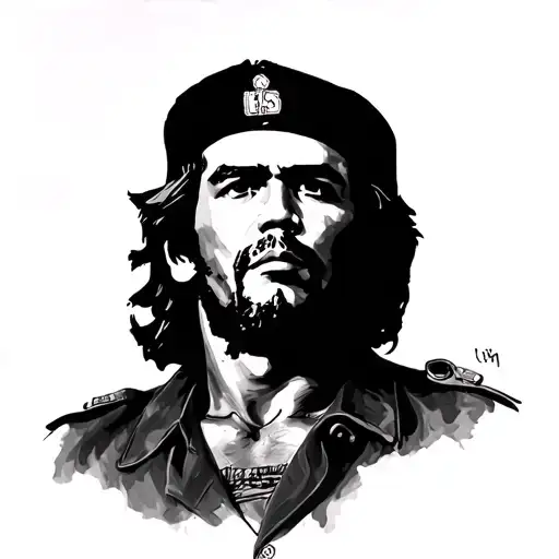 Che Guevara tattoo design idea