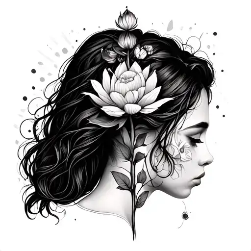 healing from mental health and family violence survivor tattoo design idea