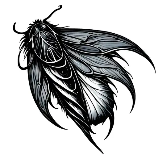 Chrysalis tattoo design idea