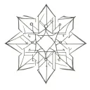 A **snowflake in the shape of a diamond** would be a beautiful and unique minimalist tattoo design! Here’s how it could  tattoo design idea