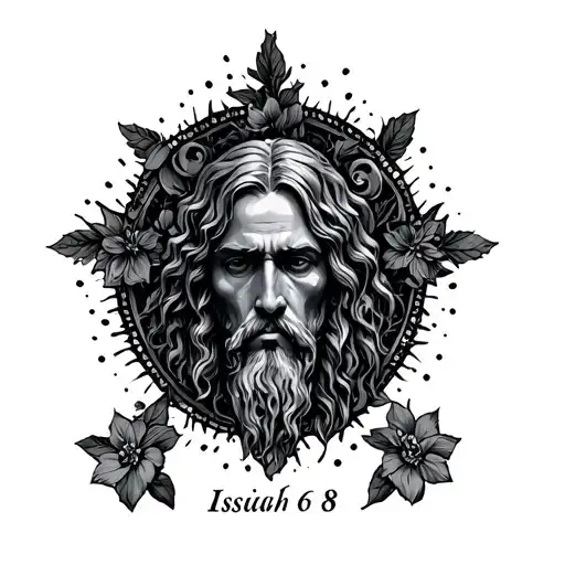 Isaiah 6 8 tattoo design idea
