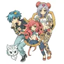 titi angie and evil tattoo design idea