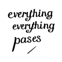 everything passes tattoo design idea