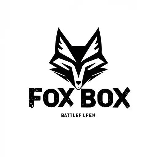 "Fox Box" "Fox Box" Product logo for a mobile satelite battery pack for the military. tattoo design idea