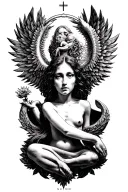 Nirvana In Utero Cover tattoo design idea