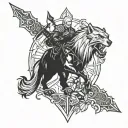the Witcher 3 tattoo design idea