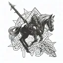 the Witcher 3 tattoo design idea