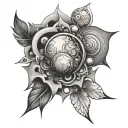 Nucleus tattoo design idea