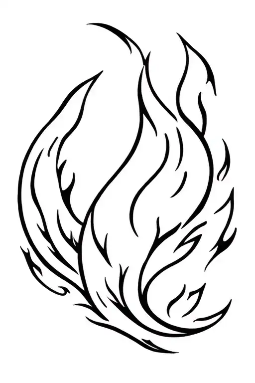 fairy tails fire mage tattoo design idea