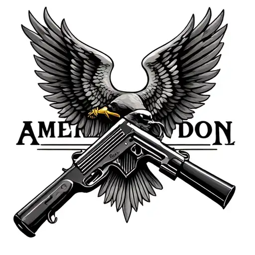 2nd Amendment tattoo design idea