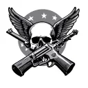 2nd Amendment tattoo design idea