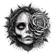 schizophrenia tattoo design idea