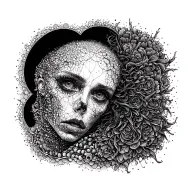 schizophrenia tattoo design idea