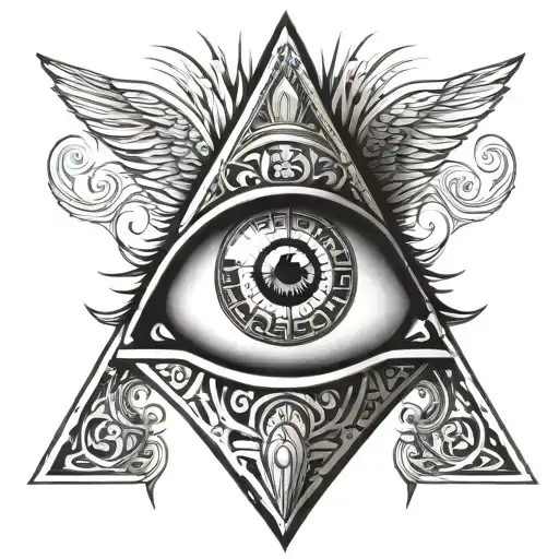 eye of osiris tattoo design idea