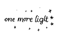 "one more light" stars shining tattoo design idea