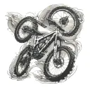 MTB fully tattoo design idea
