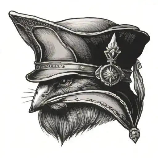 Robin Hood hat tattoo design idea