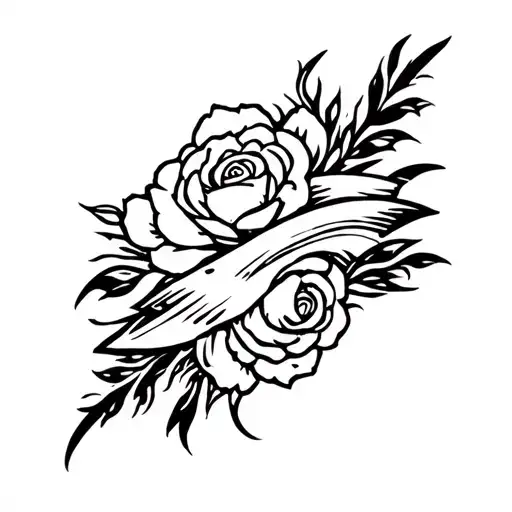 rip grandma tattoo design idea