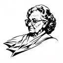 rip grandma tattoo design idea