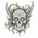 sinner tattoo design idea