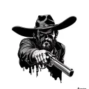 Red Dead Redemption tattoo design idea