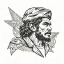 Che Guevara tattoo design idea