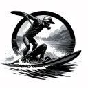 Wakeboard tattoo design idea