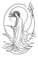 dante's divine comedy tattoo design idea