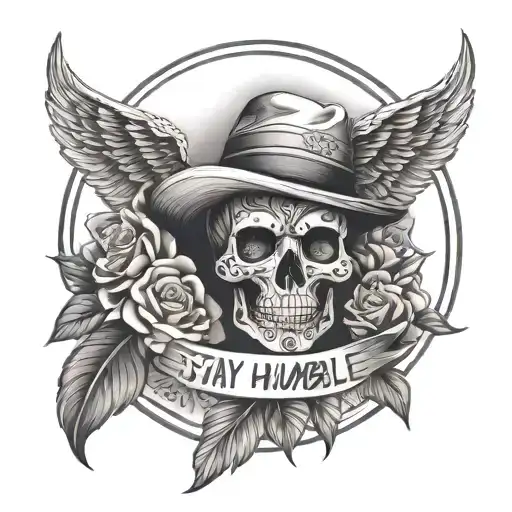 stay humble chicano style tattoo tattoo design idea