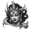 devi tattoo design idea