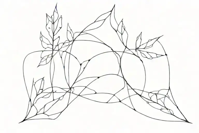 broken but beautiful tattoo design idea