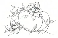 broken but beautiful tattoo design idea