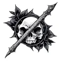 Elder Scrolls tattoo design idea