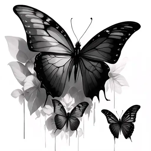 Enjoy the butterflies Daniel Ricardo  tattoo design idea