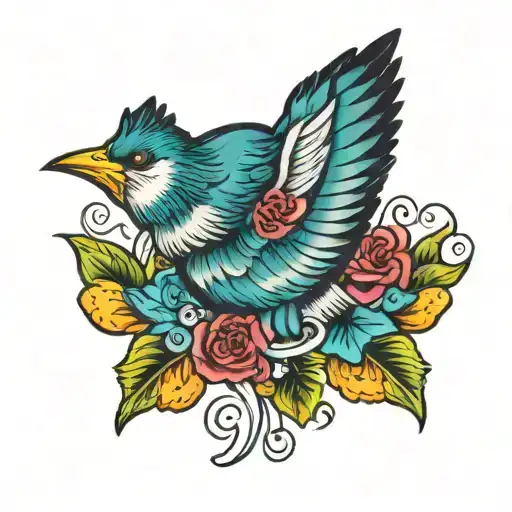 titties tattoo design idea