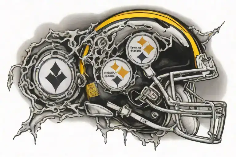 Pittsburgh steeler tattoo design idea