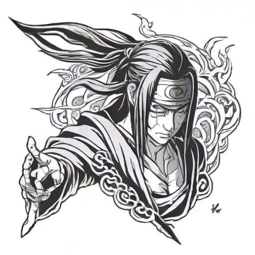 Itachi tattoo design idea
