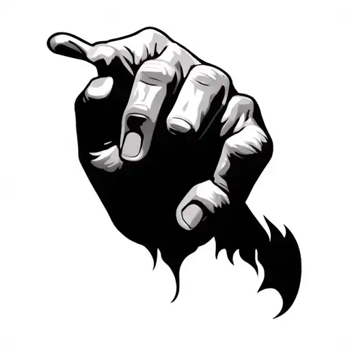 gnome flipping middle finger tattoo tattoo design idea
