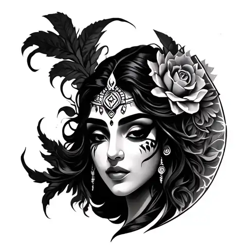 Kali tattoo design idea