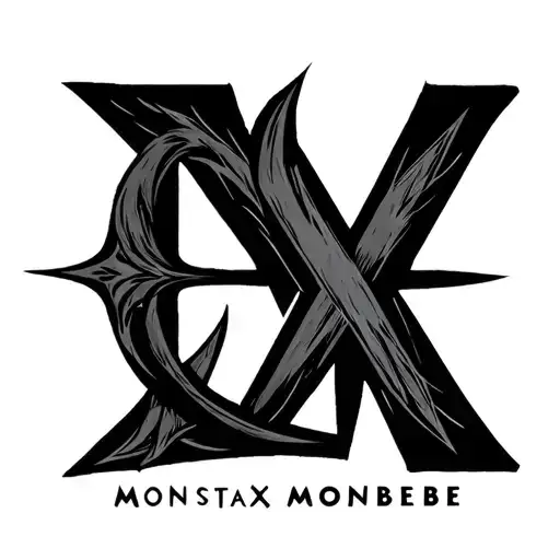 MONSTA X MONBEBE Logo tattoo design idea