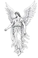 st Michael archangel tattoo design idea