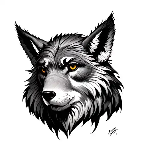 Warrior, healer of the animals, Löws tattoo design idea